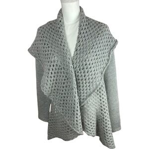 Elsamanda Italian Mohair Blend Waterfall Sweater